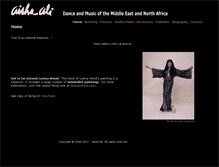Tablet Screenshot of aishaali.com
